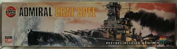 Airfix 1/600 Admiral Graf Spee Heavy Cruiser, 04211 plastic model kit
